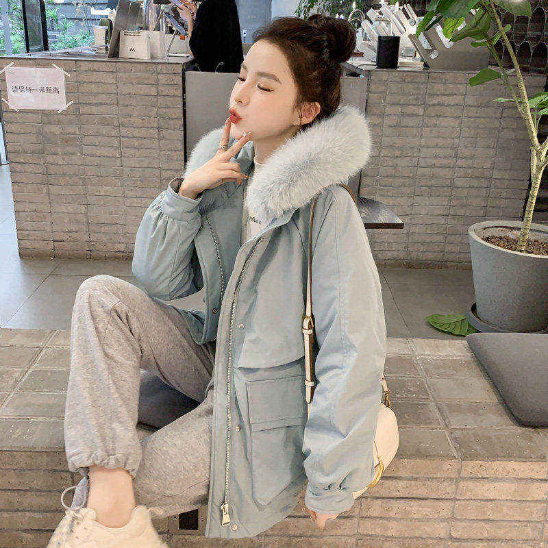 拉夏白鸭绒羽绒服年末清仓大促-2-2