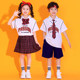 Primary school student performance clothing, children's cheerleading sports meeting group class uniform, chorus poetry recitation clothing
