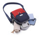 Mini mobile phone bag women's crossbody bag multi-layer small bag