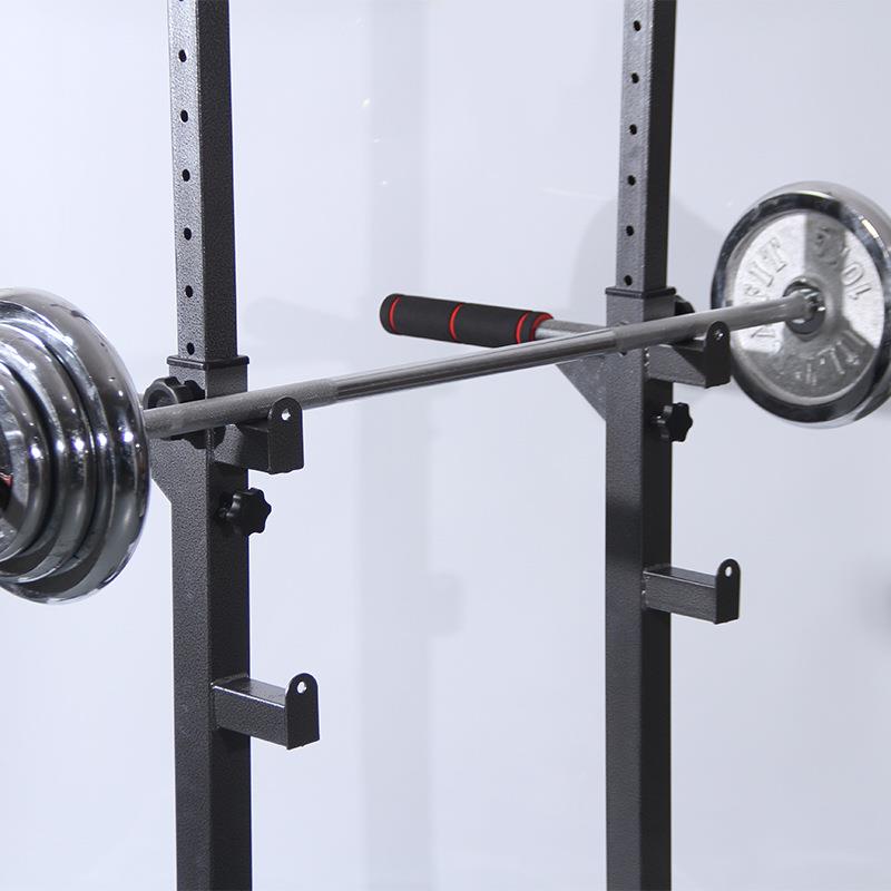 家用多功能引体向上器室内单杠杠铃支架健身器材卧推架深蹲架 - 图2