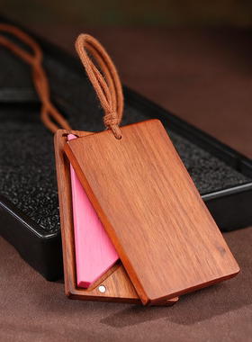 玄灵阁中式雷击木无事牌吊坠