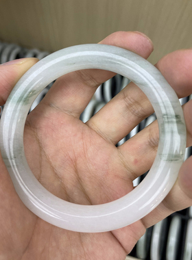 石佛寺玉器市场 新疆天山翠手镯雪翠金丝玉飘花冰翠天然玉石