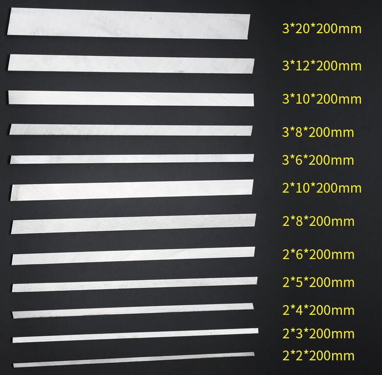 超硬白钢条白钢刀钢车刀片方扁钢刀2*4 3 4 5 6 8 200mm-图1