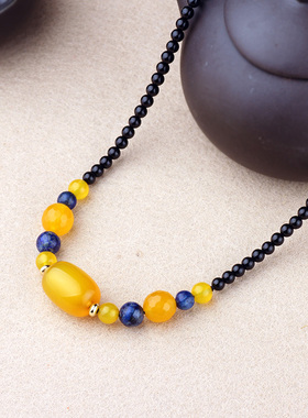 锁骨链女简约时尚气质百搭短款遮疤装饰项链民族风脖子饰品颈链