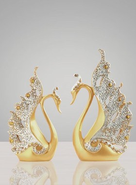 gz6m新房装饰品摆件家居酒柜轻奢风电视柜L办公室现代简约客厅桌