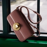 PECO Черная ретро сумка через плечо на одно плечо, изысканный стиль