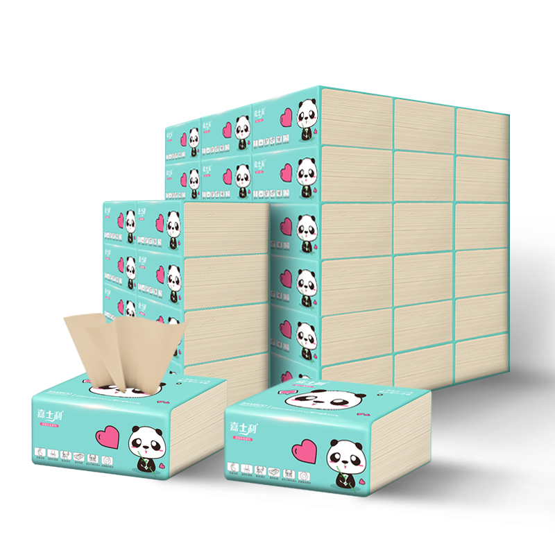 嘉士利10包批发整箱家用实惠餐巾纸 嘉士利家居抽纸