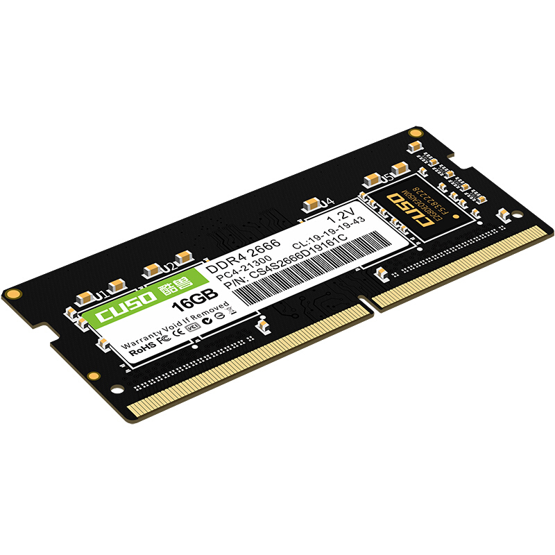 cuso/酷兽DDR4 16G 2666/3200笔记本电脑超频内存条兼容2400 2133