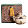 Travel tea set portable hand-held ceramic teapot Kung Fu tea cup outdoor camping tea drinking 2026 new style