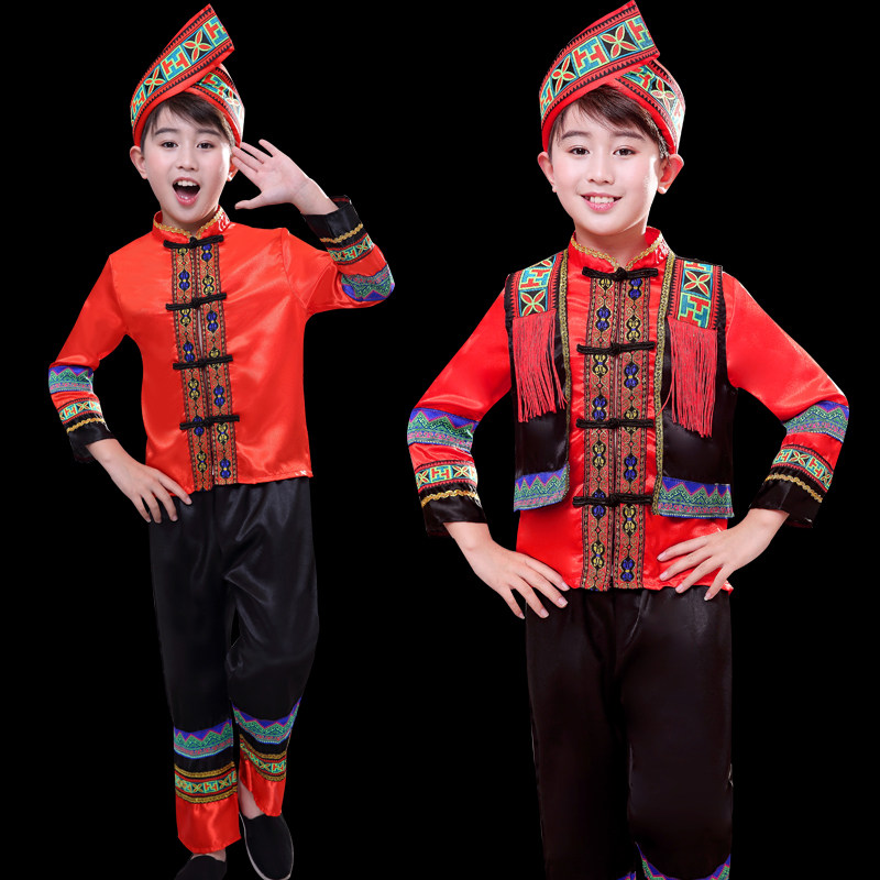 三月三广西壮族少数民族服装演出服 虞初民族服装/舞台装