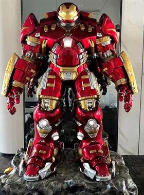 漫威钢铁侠大型手办浩克玻璃钢雕塑橱窗商场电影院装饰落地大摆件