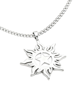 KWENS原创设计幸运星太阳花项链