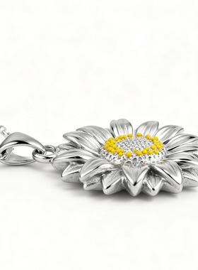 KWENS原创设计太阳花系列项链