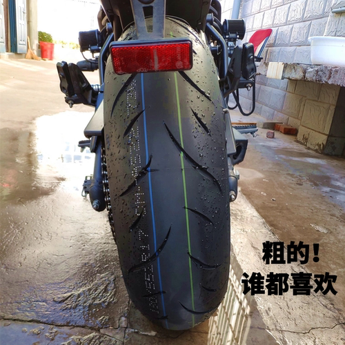 春风NK400 650GTR NK MT国宾ER6N6F摩托车180后轮毂 轮圈钢圈轮胎 - 图0