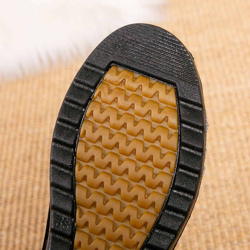 冬季老北京黑布鞋加绒工作鞋女酒店厨房餐厅妈妈上班棉鞋防滑厚底,淘宝优惠券,粉丝福利购,淘宝优惠卷