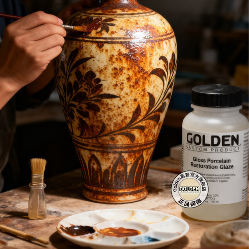 美国Golden Porcelain Restoration Glaze高登陶瓷修复釉瓷器修复 - 图2
