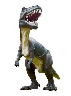 户外园林仿真大型发光动物模型恐龙雕塑玻璃钢摆件商场游乐园装饰