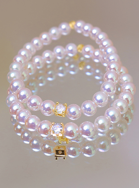 天女级伴彩人造日本akoya珍珠