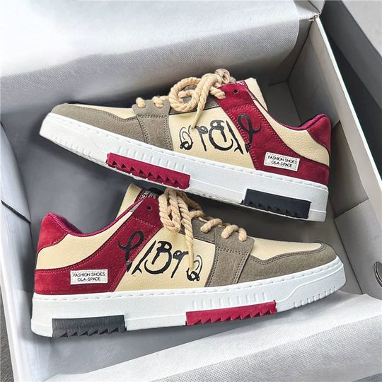 男鞋冬季2025新款学生百搭运动休闲鞋男士低帮板鞋青少年ins潮鞋