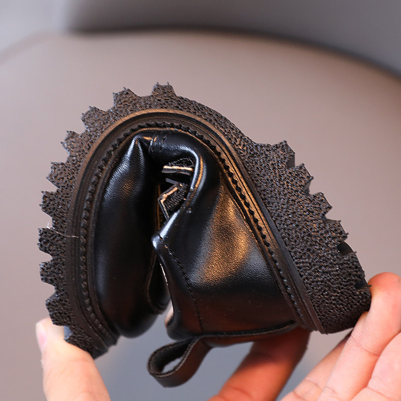 男童皮鞋儿童黑色英伦风2023春秋新款2-3-5岁小童男孩皮面单鞋子6,淘宝优惠券,粉丝福利购,淘宝优惠卷