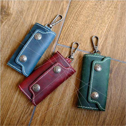 Fashion leisure simple key bag carry good thing Korean retro - 图0