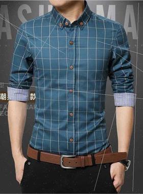 Men shirts short-sleeved summer season new casual business s