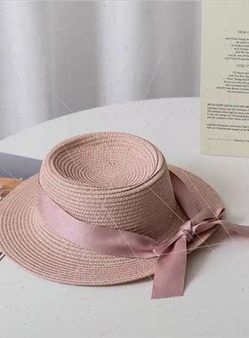 Fashion fluttering bwomen bowler hat concave head personaliz