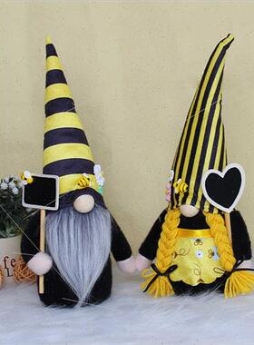 Bee Festival Faceless Doll Doll Cute Bee Gnome Ornament Deco