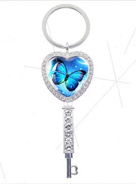 Colourful butterfly unisex men women birthday gift jewellery