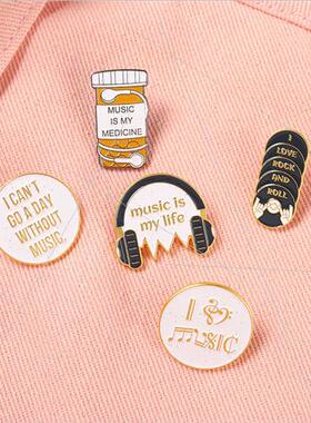 New creative cartoon headphone discs monogram baking paint a