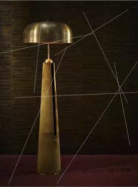 Designer retro living room floor lamp Scandinavian creative