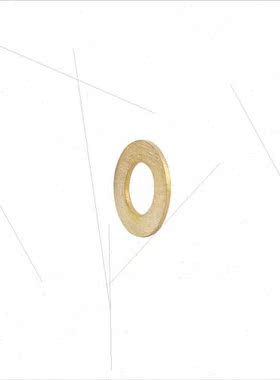 360pcs box brass flat washers copper washers brass flat wash