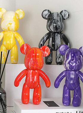 Fluid Bear Keychain Whe Embryo  Graffi Painting  Bear Handma