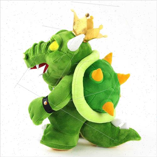 King Kuba Green Demon King Fire Dragon Plush Doll Toy Cartoo - 图0