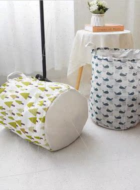 Large Capacy Laundry Bathroom Dirty Clothes Basket Toy Stora