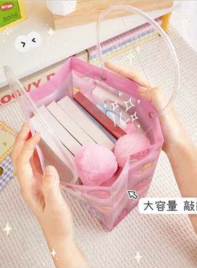 Cream pop-up gift bags cartoon gift bags PP plastic waterpro