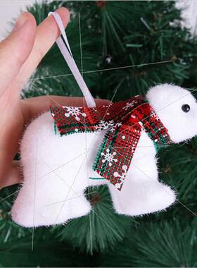 Christmas decorations whe bear pendant Christmas e decoratio
