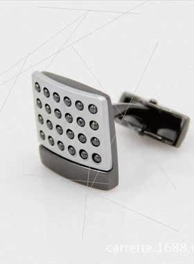 Men Jewelry s Designer Rolled Beads Cufflinks Cuff Studs