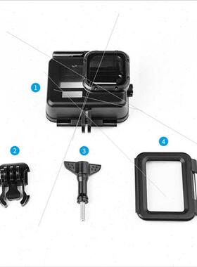 适用Gopro hero12 11/10 9 black diamond black touchable water