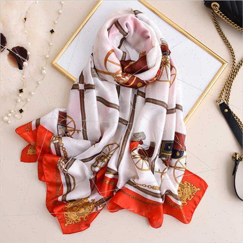 Spring Autumn new warm thickened scarf female seaside sunscr - 图2