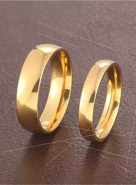 Men domineering personalized arc ring plain ring stainless s