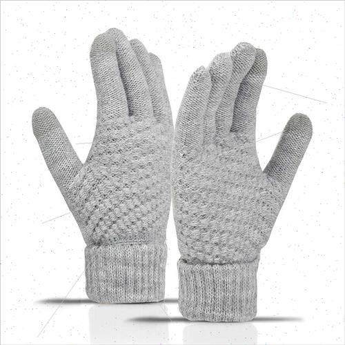 New gloves cute student winter padded windprocold riding knt - 图2