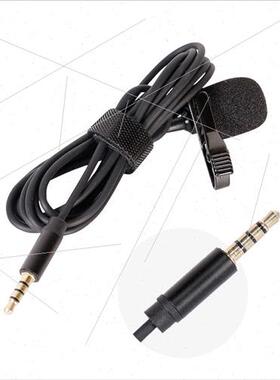 Clip microphone android 3.5 jack lavalier microphone recordi