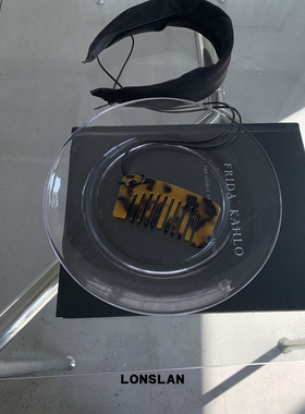 LONSLANACC梳子造型吊坠项链