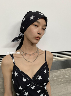 other合金拼接叠层情侣星星图案