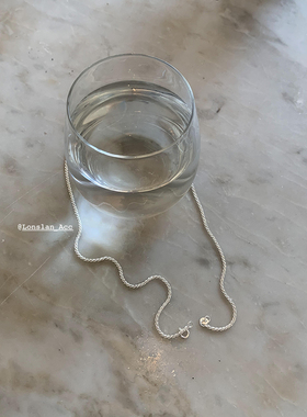 lonslanacc韩国设计+闪光锁骨链