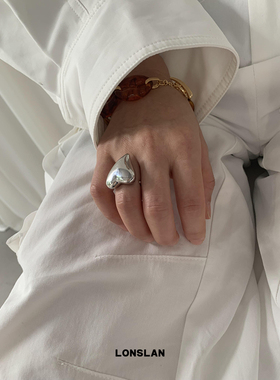 LONSLANACC贝壳+爱心戒指组合