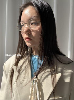 LONSLANACC复古金属边款眼镜