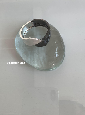 LONSLAN情侣帅气金属手镯