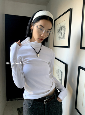 LONSLANACC爱心抽绳纹理项链